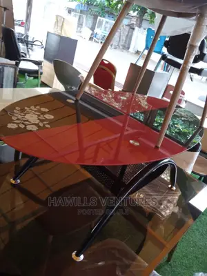 Red/Black Center Table