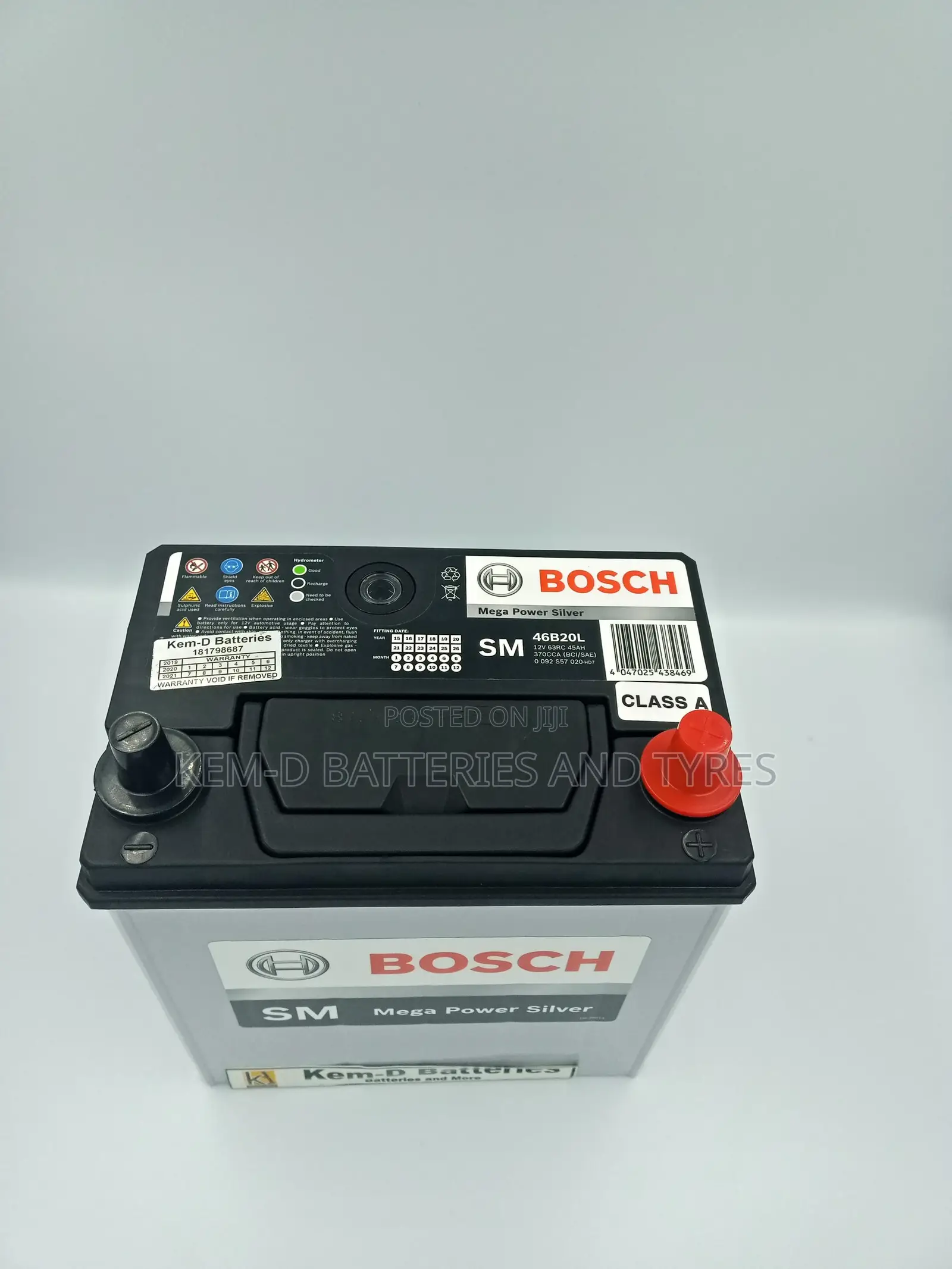 11 Plates Bosch Car Battery