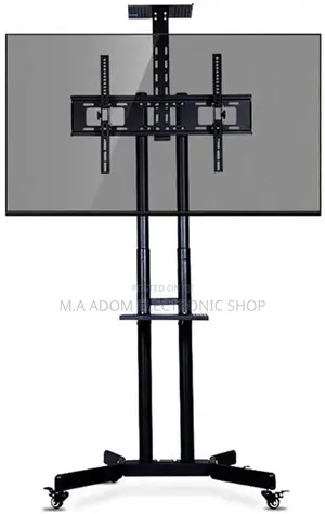 Floor Standing Mobile Tv Cart With Wheels 32''-65''