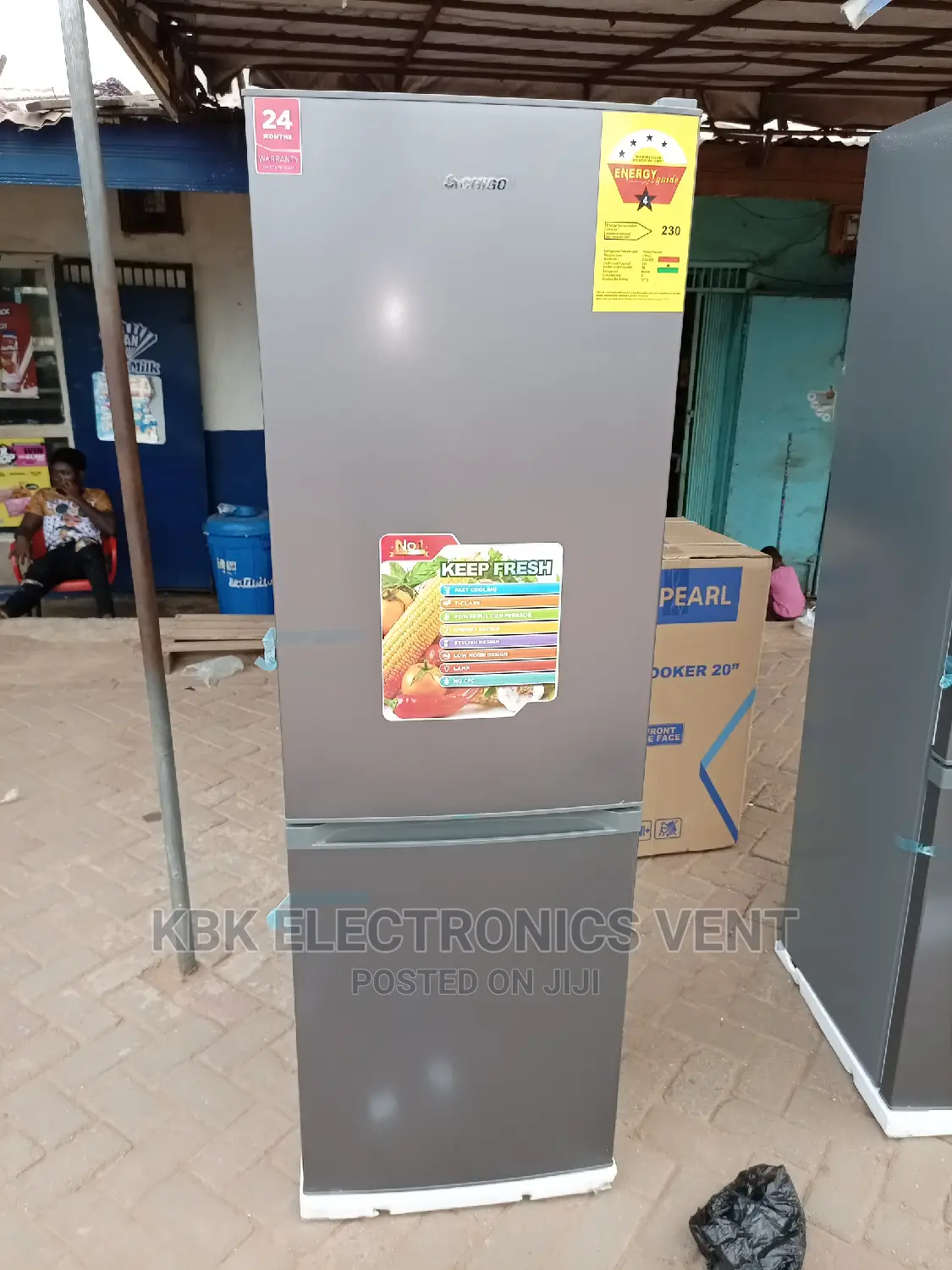 Chigo 260ltr Double Door Refrigerator