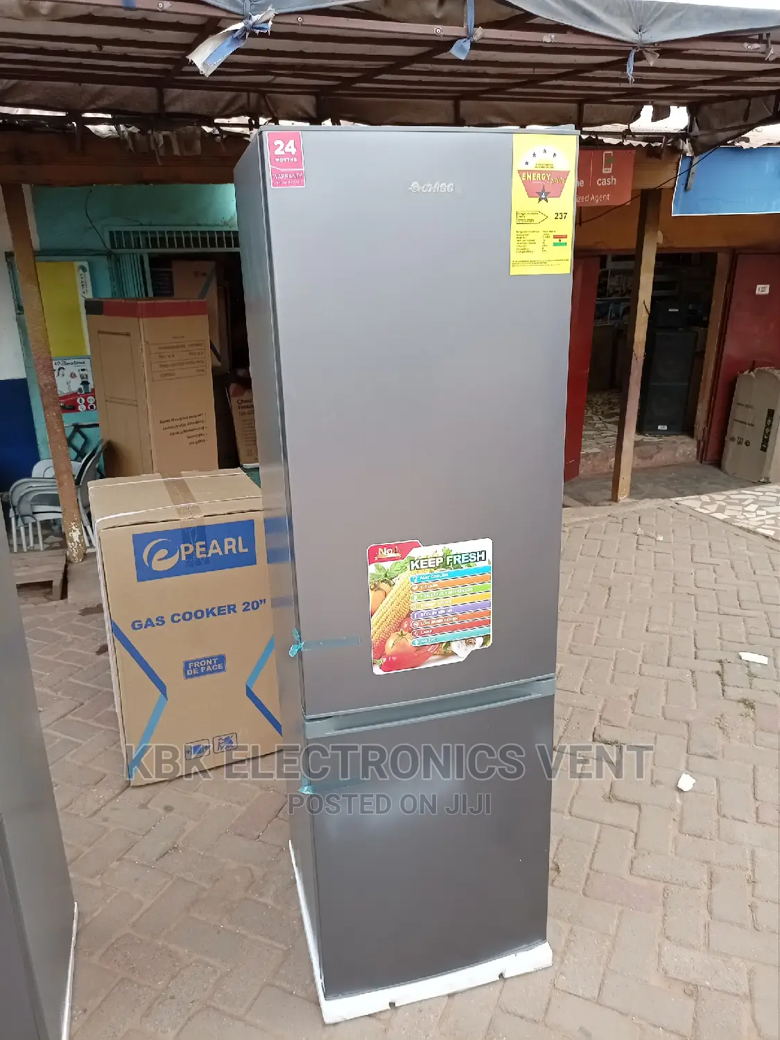 Chigo 260ltr Double Door Refrigerator