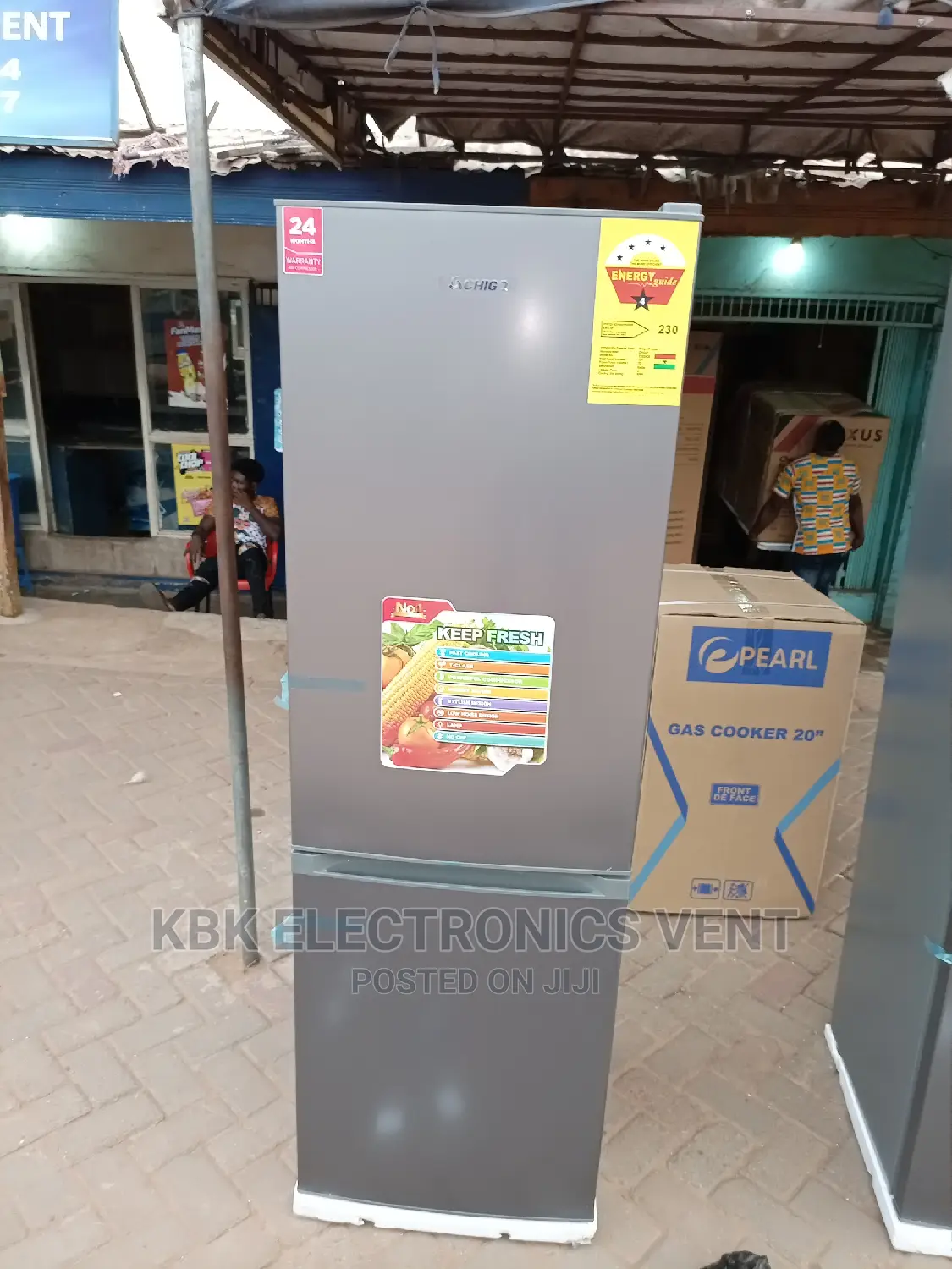 Chigo 260ltr Double Door Refrigerator