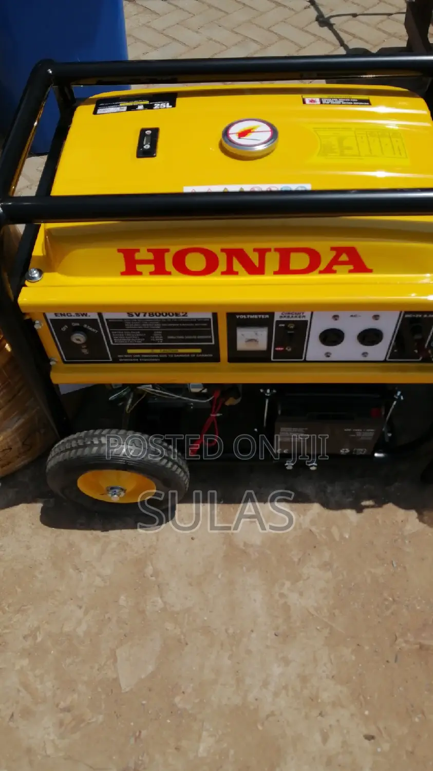 7 Kva Honda Petrol Generator.