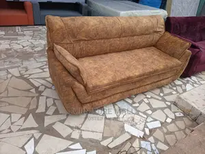 New Golden Colored 3in1 Sofa . Free Delivery