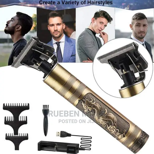 Rechargeable Hair Clippers T- Blade Detailer