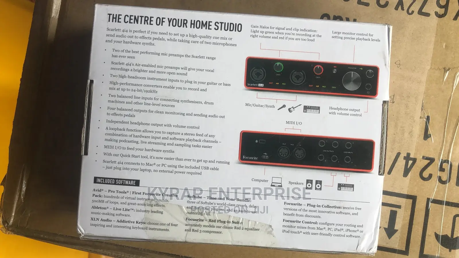 Scarlet Sound Card 4i4