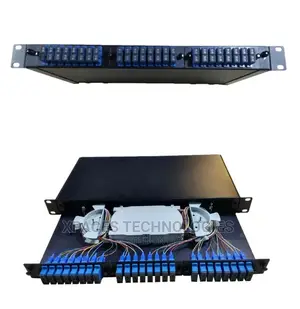 48 Port Optical Fiber Terminal Box Fiber Patch Panel SC FC
