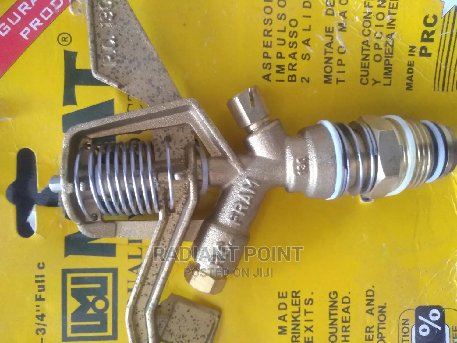 Brass Made Impulse Sprinkler