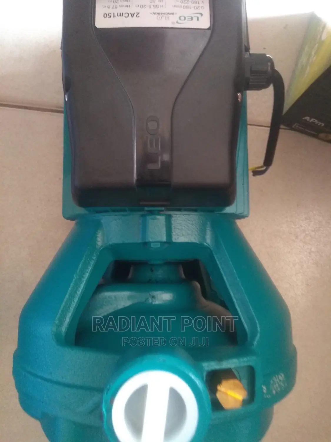 Leo 2.0hp Electric Water Pump Flat Face