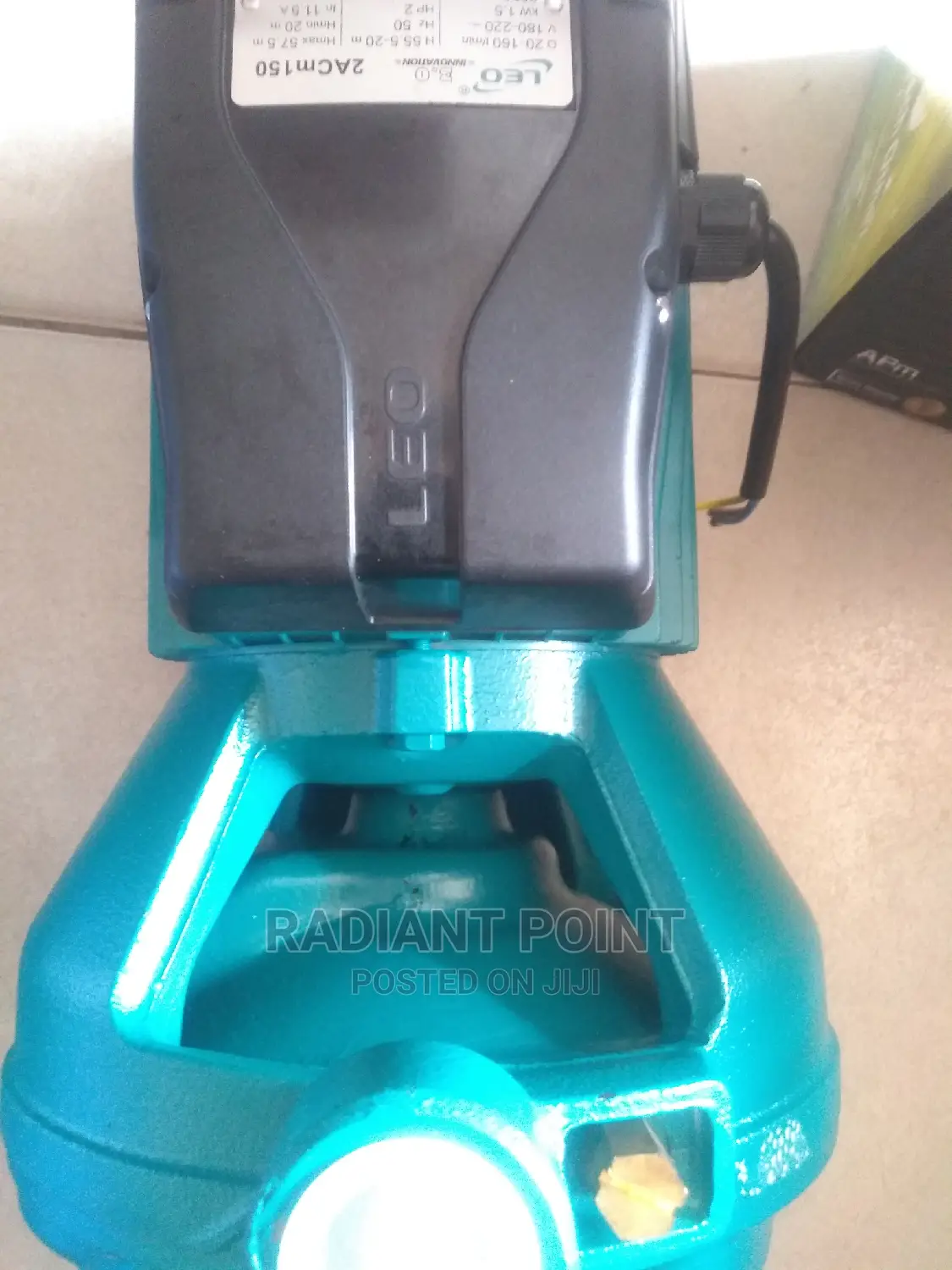 Leo 2.0hp Electric Water Pump Flat Face