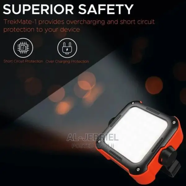 Promate 1000lm/7.2w Outdoor LED Light+10000mah Power Bank