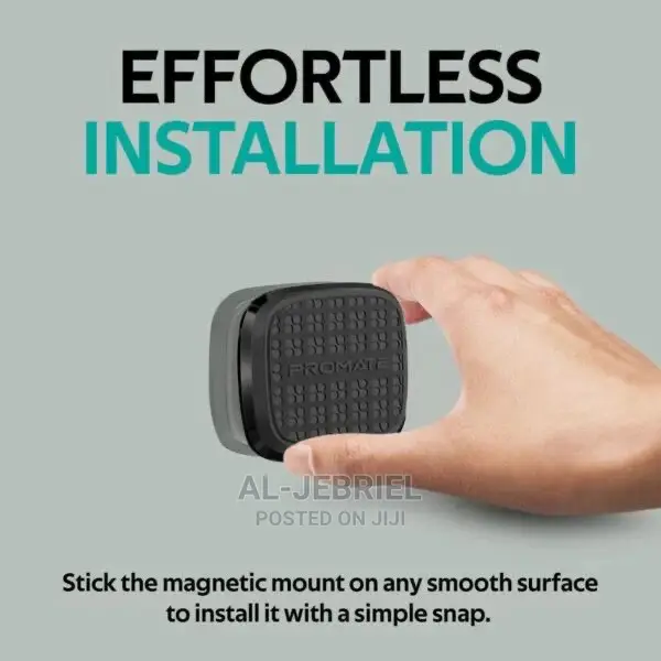 Promate Aluminum 360 Magnetic Car Smartphone Mount