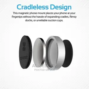 Promate High Strength Dashboard Magnetic Smartphone Mount