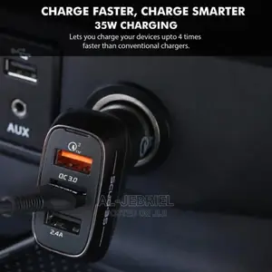 Promate Scud-35 – 35W Qualcomm QC3.0 With 3 USB Ports