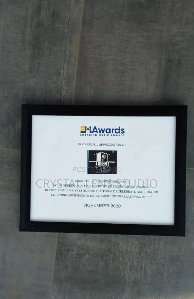Plaque/Citation