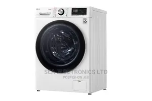 LG 9 Kg 1400 RPM Front Load Washing Machine, White