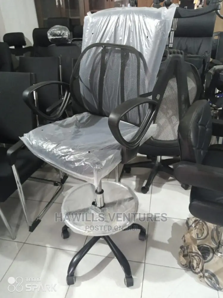 Fabric Counter Chair