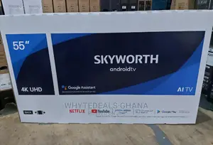 SKYWORTH 55 Inch UHD Android Smart Satellite LED TV 2024