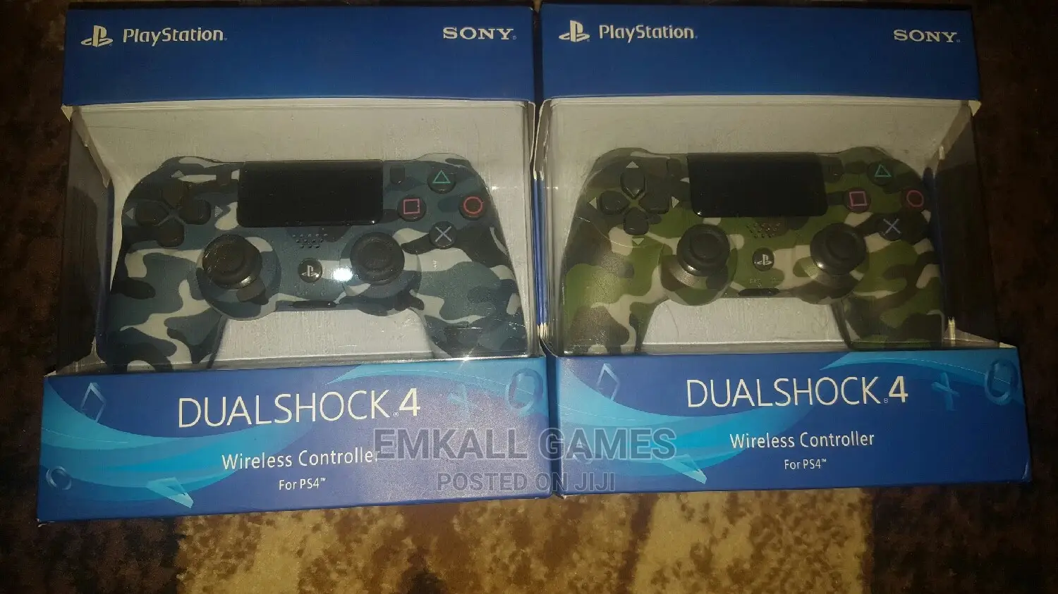 Play Station 4 Dual Shock Wireless Controllers