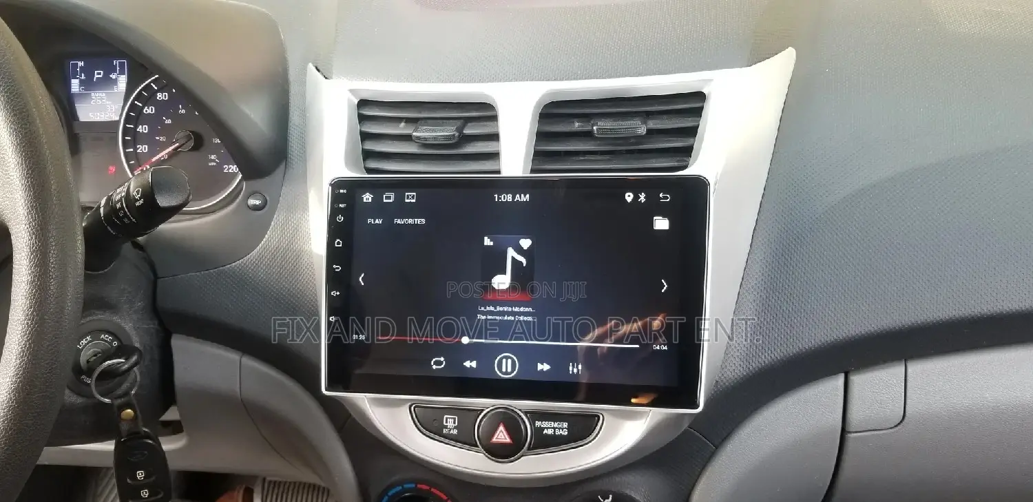 Hyundai Accent 2012-16 Fullscreen Android Car System Availab