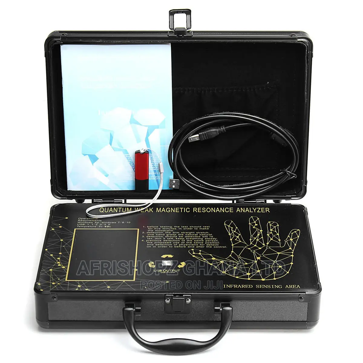 Quantum Resonance Magnetic Analyzer