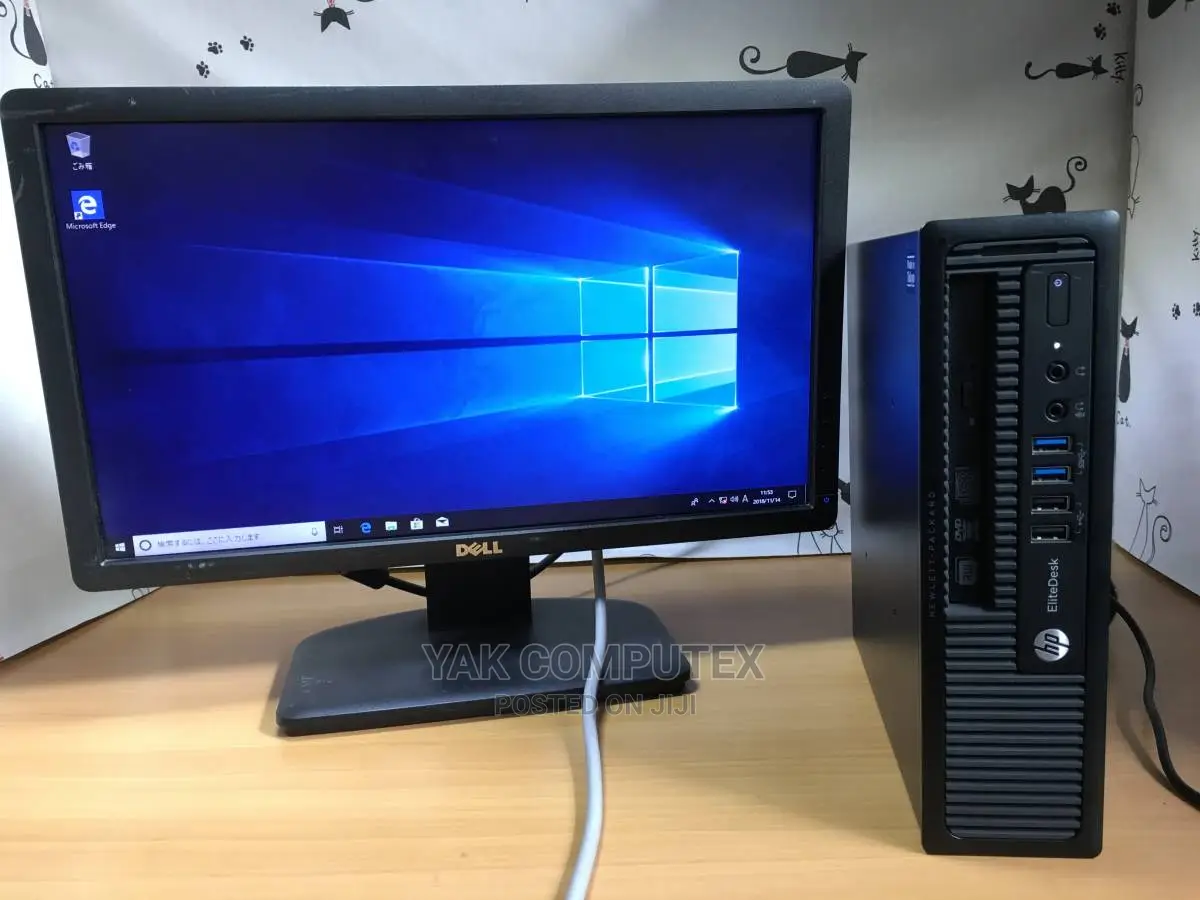 Desktop Computer HP EliteDesk 800 4GB Intel Core I3 HDD 500GB