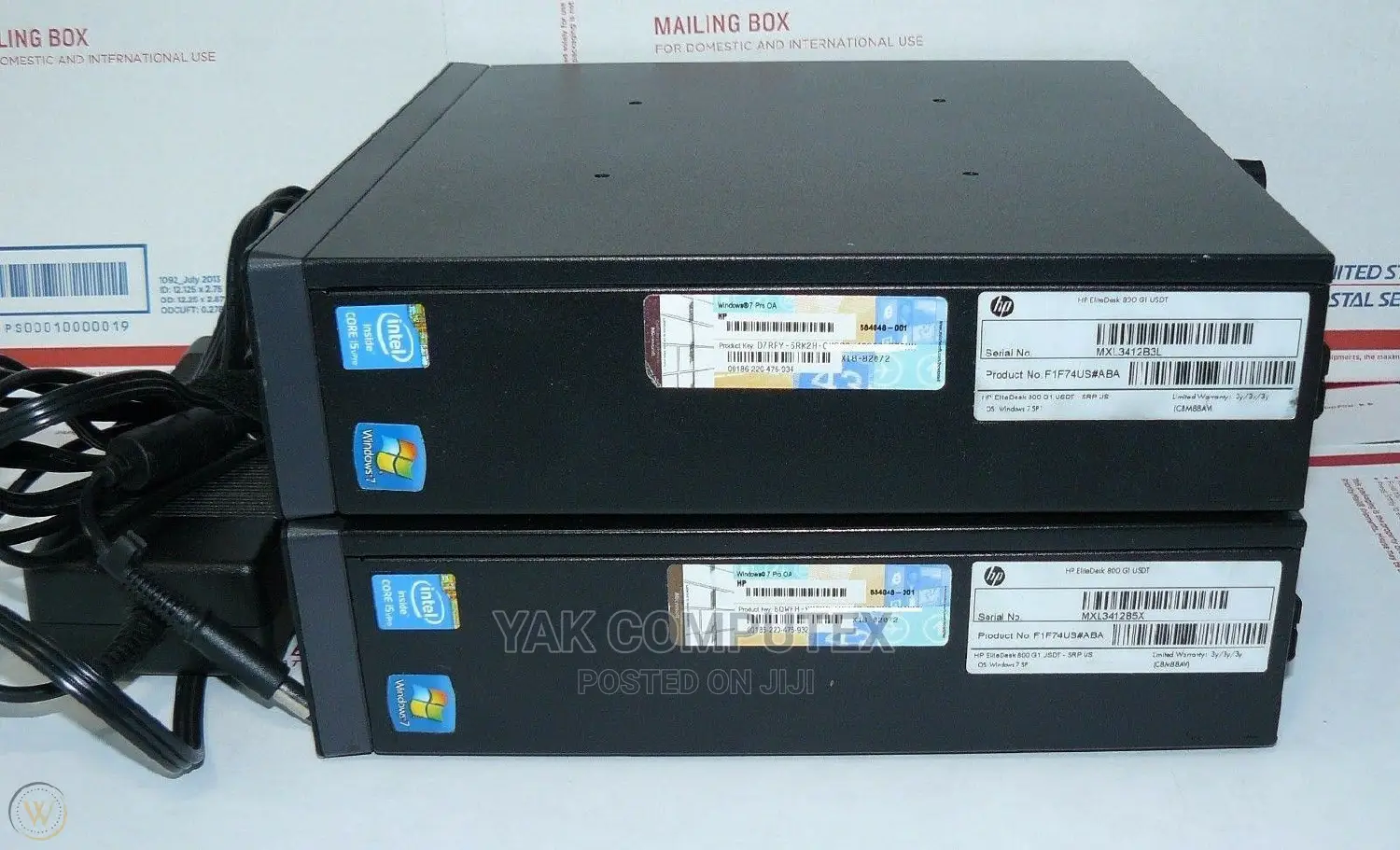 Desktop Computer HP EliteDesk 800 8GB Intel Core I5 HDD 500GB