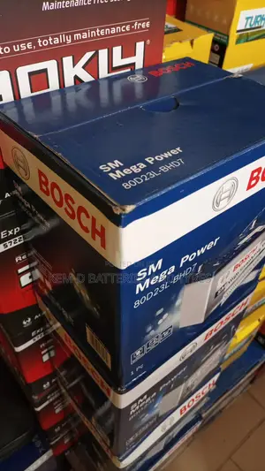 15 Plates Bosch Battery for Hyundai Santafe + Free Delivery