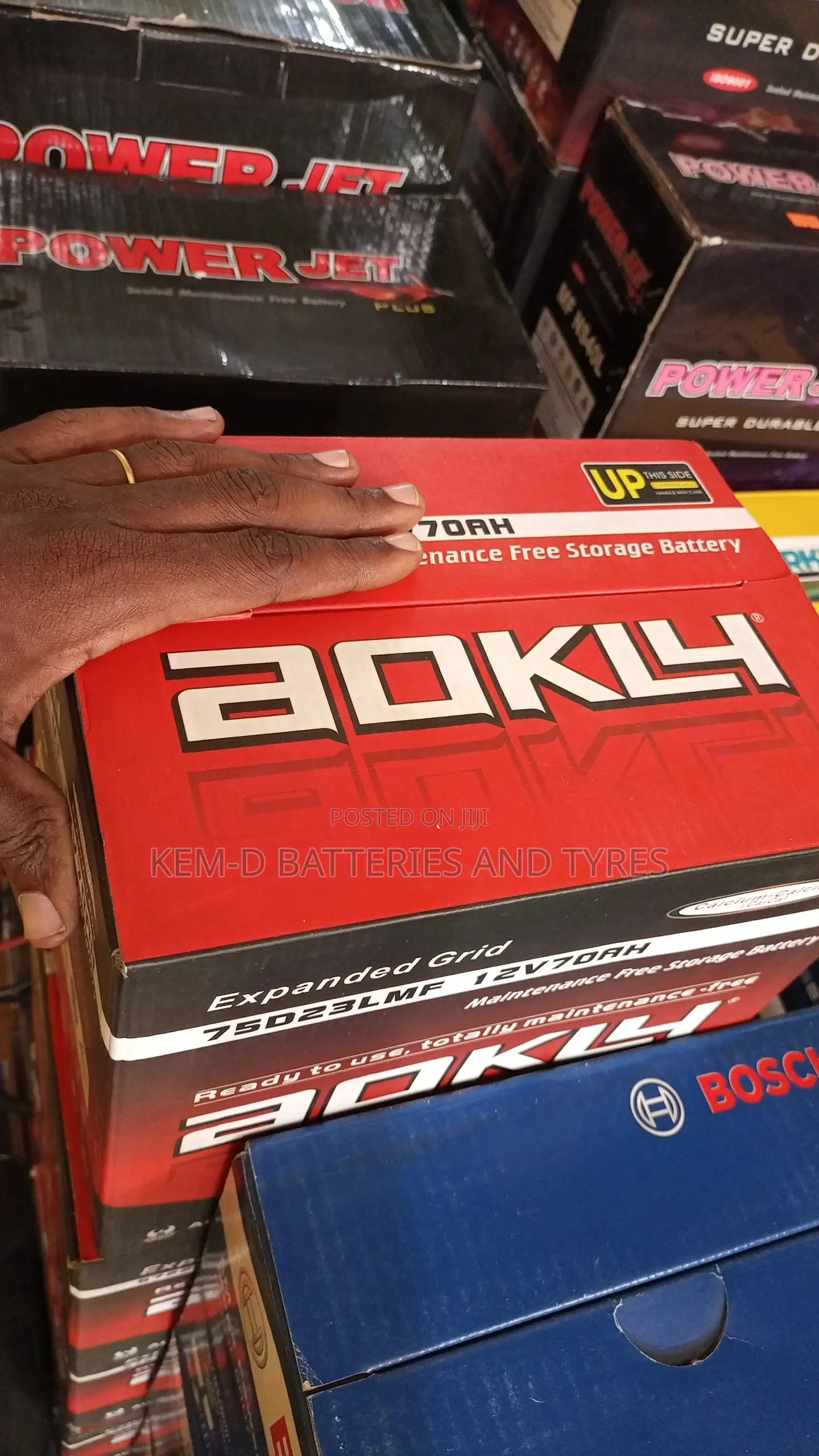 Aokly Car Battery for Toyota Corolla Camry + Free Delivery