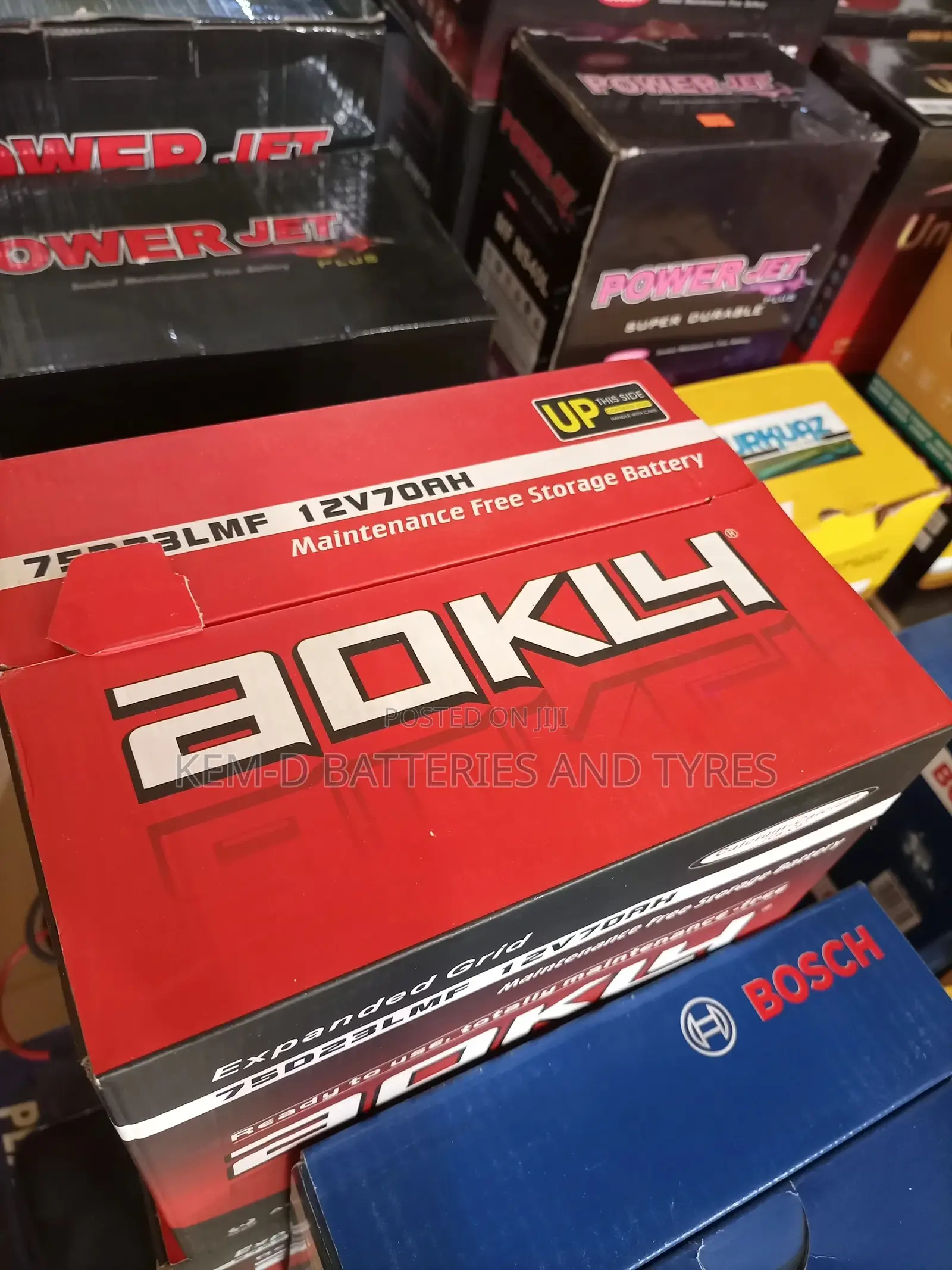 Aokly Car Battery for Toyota Corolla Camry + Free Delivery