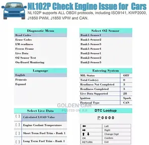 Nexas NL102P OBD2 Heavy Duty Truck Diagnostic Scanner