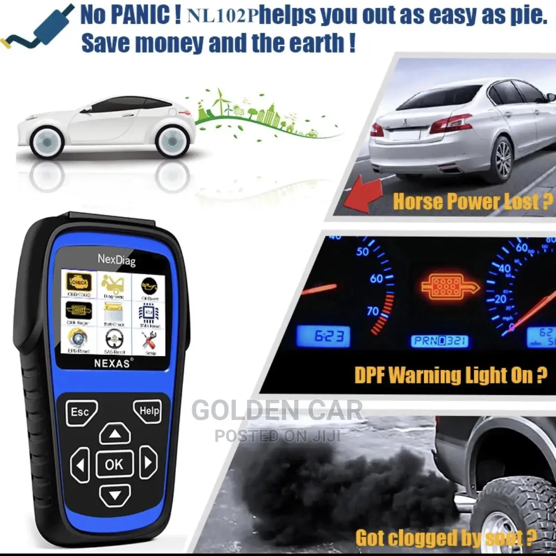 Nexas NL102P OBD2 Heavy Duty Truck Diagnostic Scanner