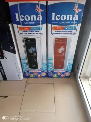 New Icona Water Dispenser With Bottom Fridge