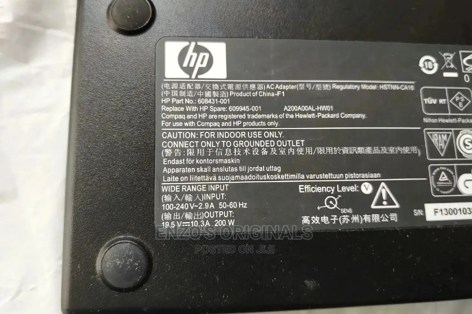 Hp 200watt 230watt Chargers For All In One Pc And Zbooks
