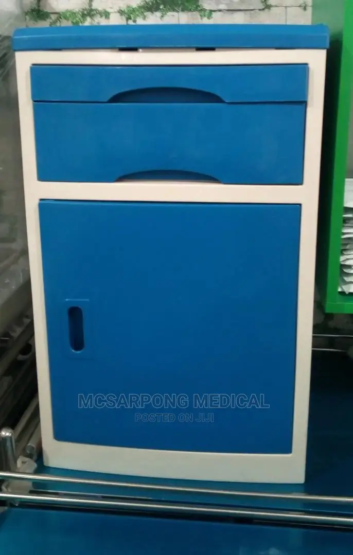 Lockable Bedside Cabinets (With Movable Castors)