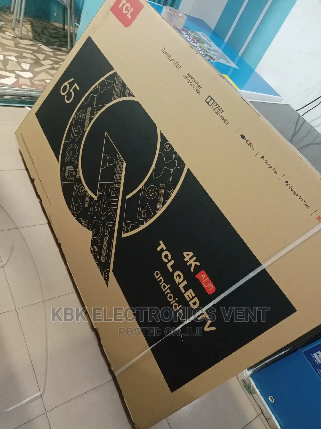 TCL 65" Qled Uhd - Android + Voice Command