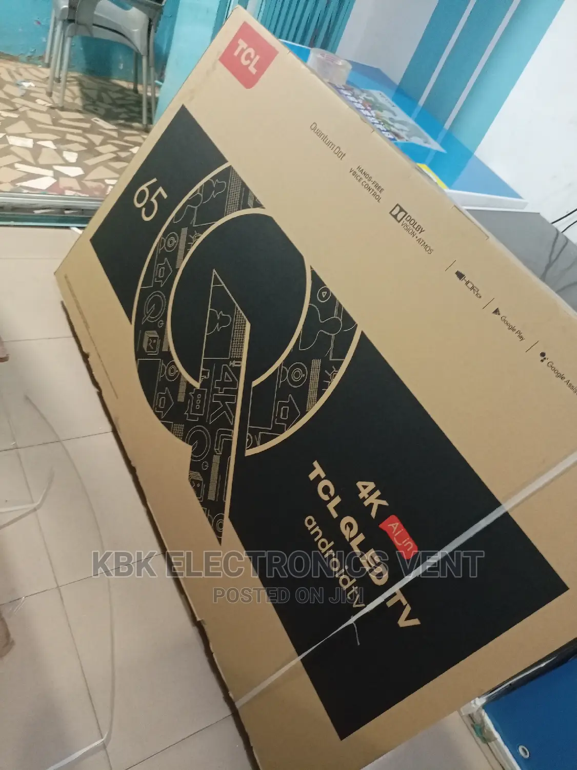 TCL 65" Qled Uhd - Android + Voice Command