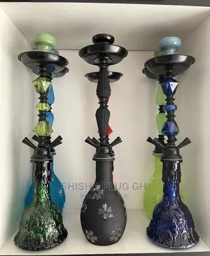 2 Pipe/ Double Hose Large Shisha Pot