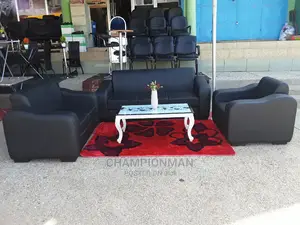 Italian Black Sofa