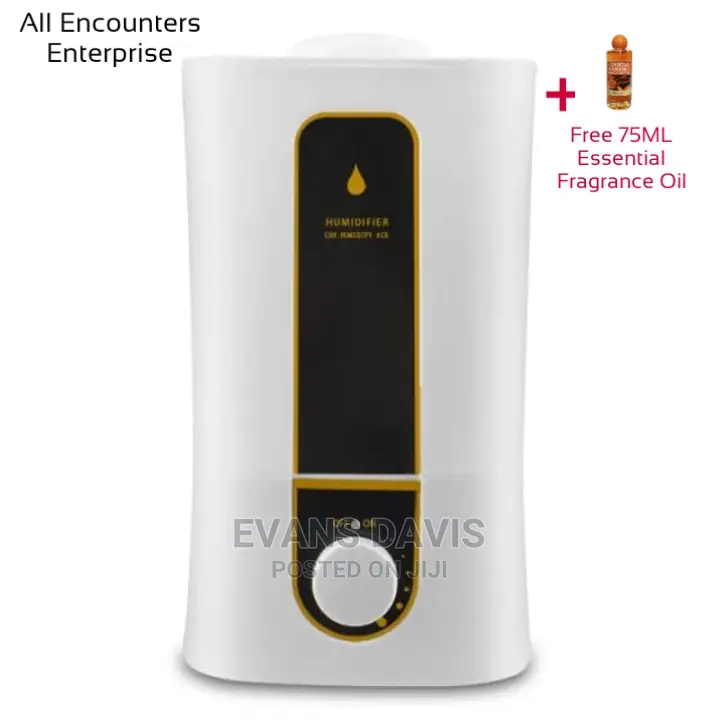 4ltrs Electronic Aroma Humidifier/Diffuser +3pcs Of 10ml Oil
