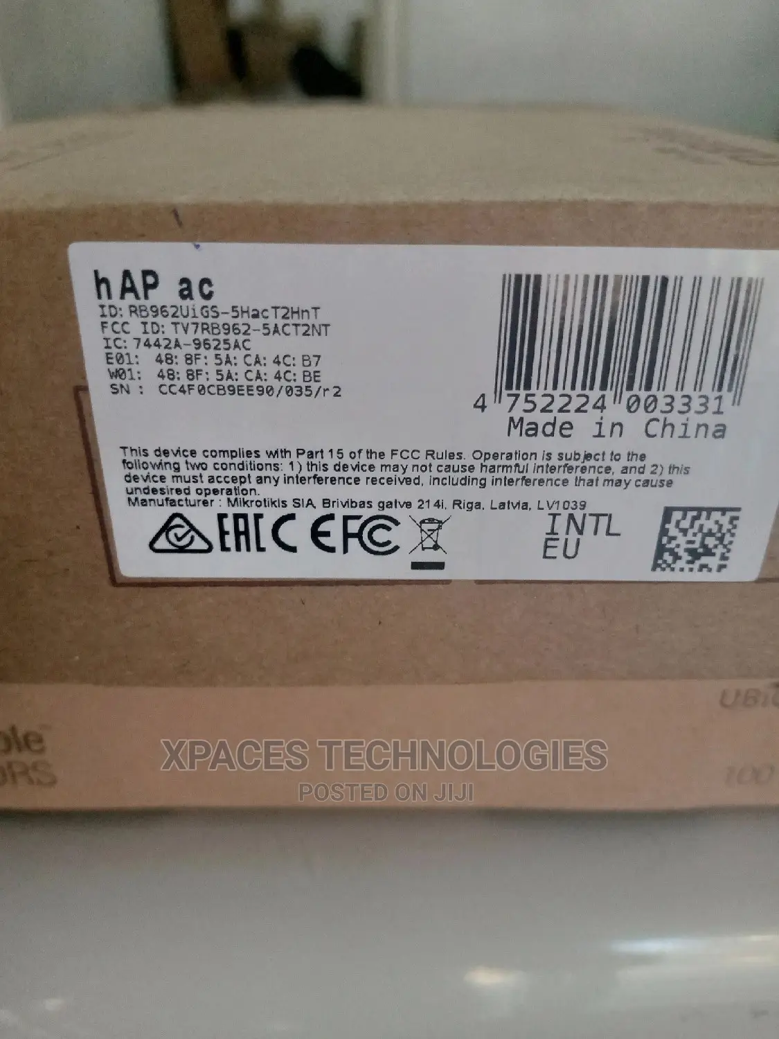Hap Ac Mikrotik Routerboard,Rb962uigs- 5hact2hnt