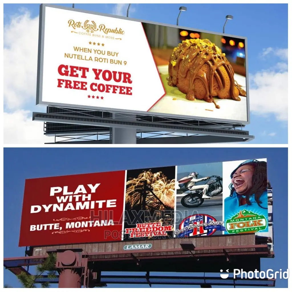 Graphic Design | Billboard Designs Shop Branding in Ghana