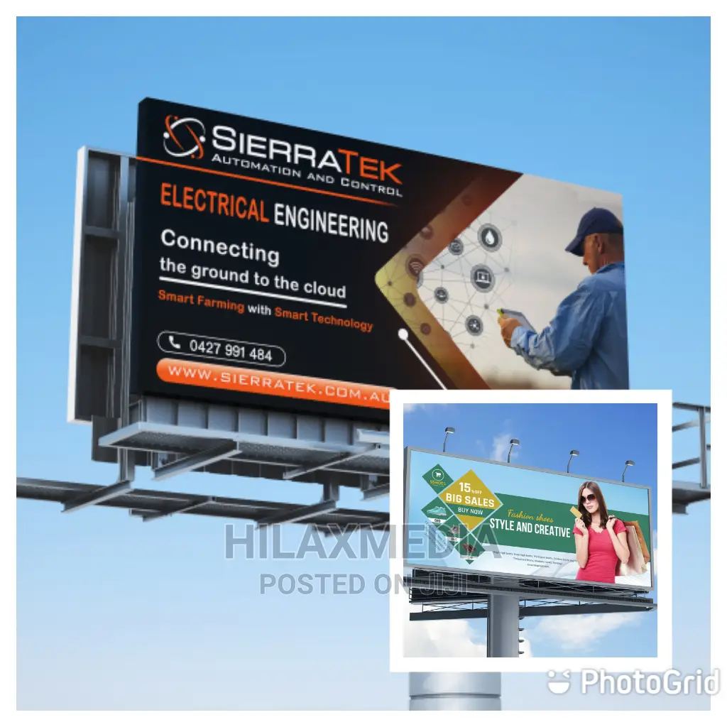 Graphic Design | Billboard Designs Shop Branding in Ghana