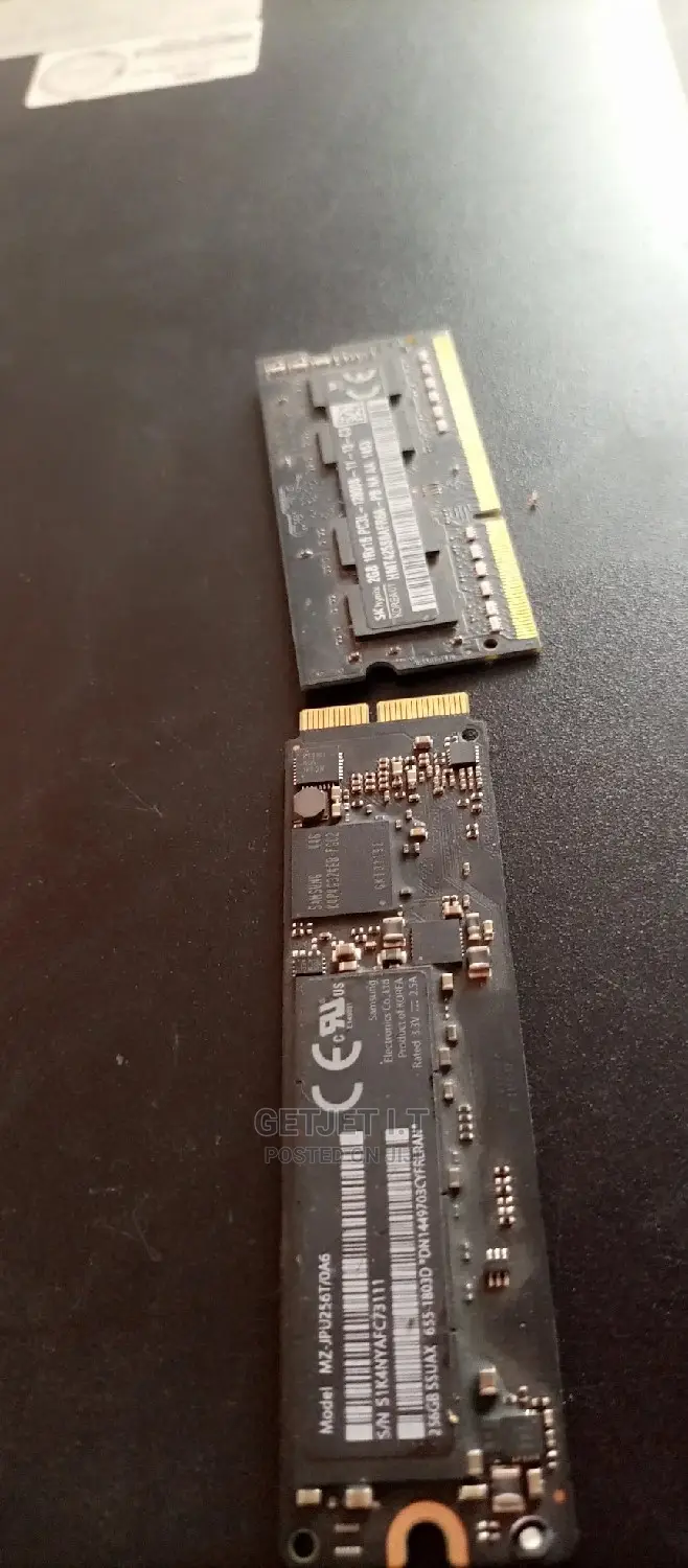 Macbook Memories and SSD Available and Delivery