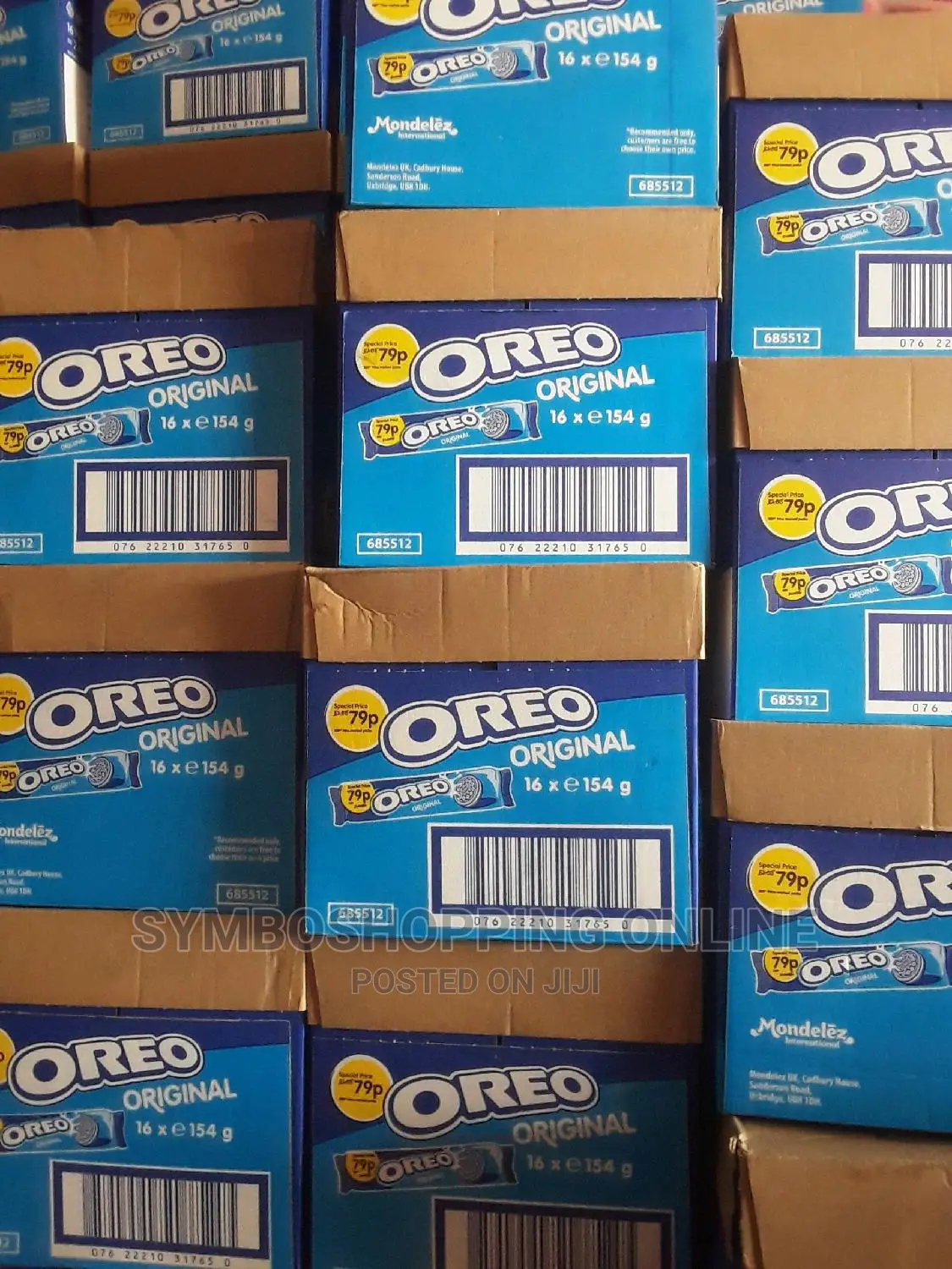 Oreo Biscuits 16×154g