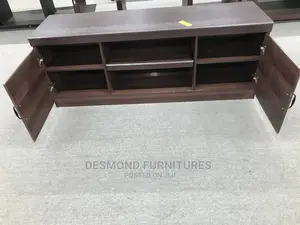 TV Stand With Two Doors and Drawer