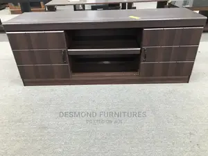 TV Stand With Two Doors and Drawer