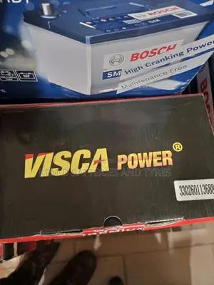 Visca Battery 13 Plates Slim Type + Dree Delivery