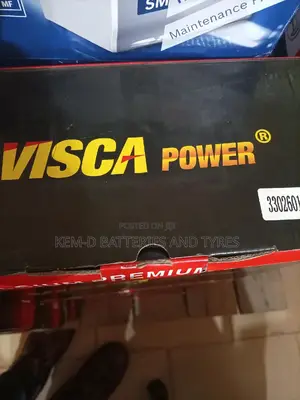 Visca Battery 13 Plates Slim Type + Dree Delivery