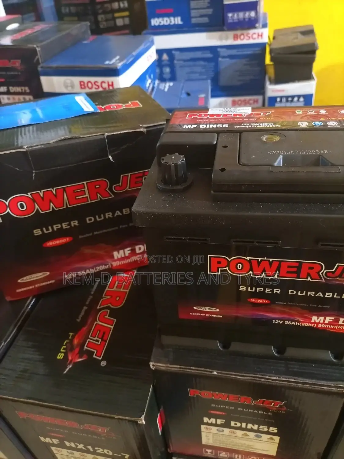 13 Plates Power Jet Batteries - Free Delivery